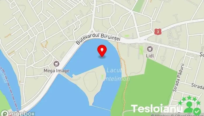 hartă a Lacul Pantelimon Cursă de pescuit în Pantelimon