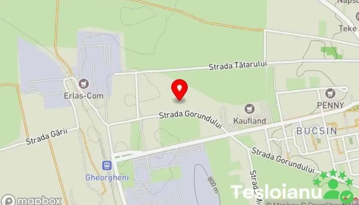 hartă a LACZKO EDITION SRL Mecanic în Gheorgheni