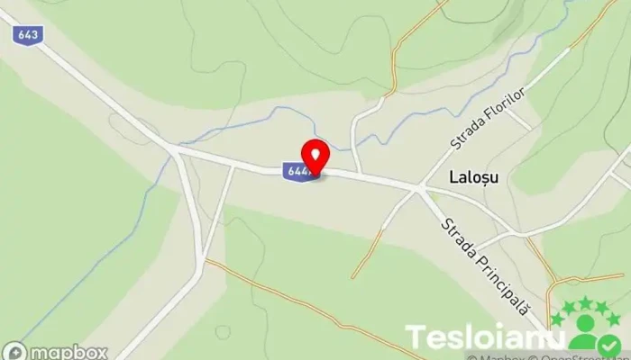 hartă a Laloşu  în Laloşu