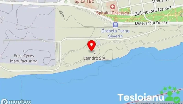 hartă a Lamdro Reparații în Drobeta-Turnu Severin