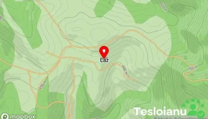 hartă a Laz  în Laz