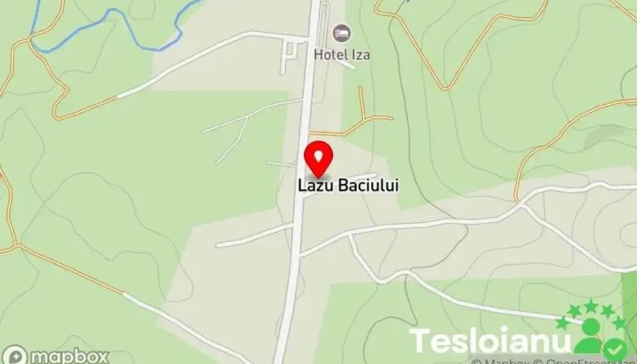 hartă a Lazu Baciului  în Lazu Baciului