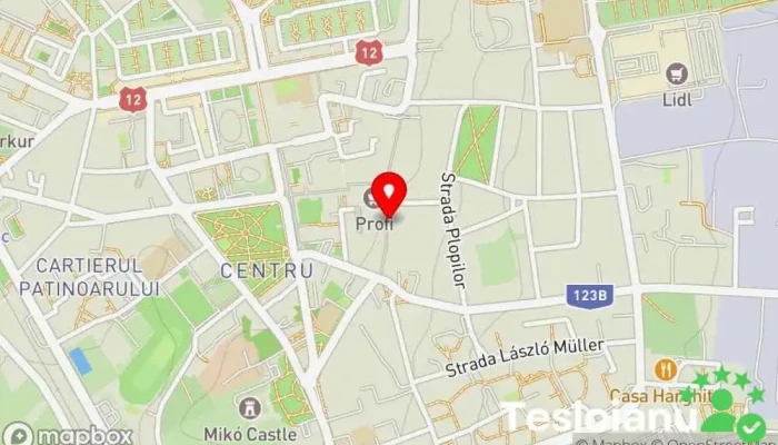hartă a Leatherustic Magazin cu produse din piele în Miercurea Ciuc