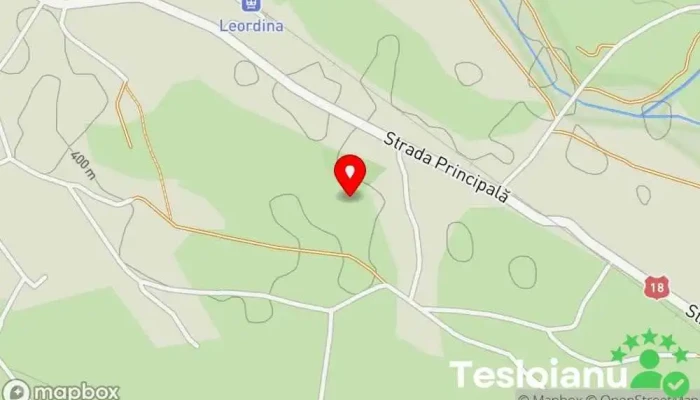 hartă a Leordina  în Leordina