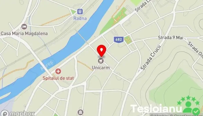 hartă a Lipova  în Lipova