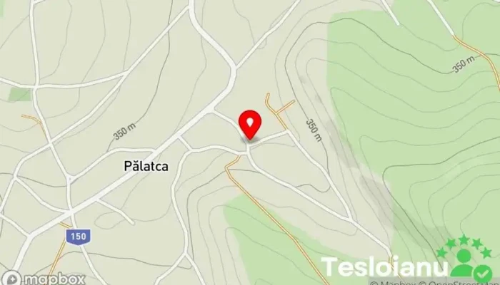 hartă a LUCIANOMIR TRANSSERVICE SRL Atelier de reparații auto în Pălatca