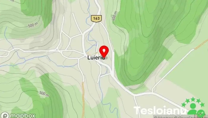 hartă a Luieriu  în Luieriu