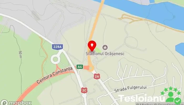 hartă a Lukoil Benzinărie în Ovidiu