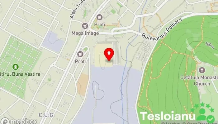 hartă a Magic Key, chei auto, duplicare chei, atelier profesional Servicii de duplicare chei în Iași
