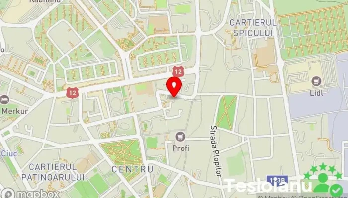 hartă a Magyarország Főkonzulàtusa, Csíkszereda Consulat străin, Ambasadă în Miercurea Ciuc