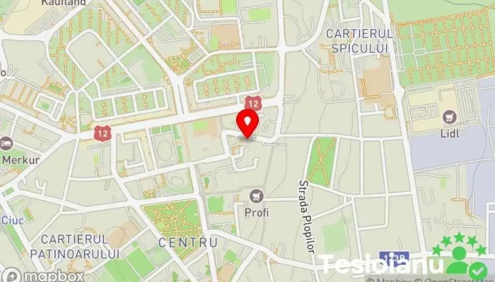 hartă a Magyarország Főkonzulátusa Consulat străin în Miercurea Ciuc