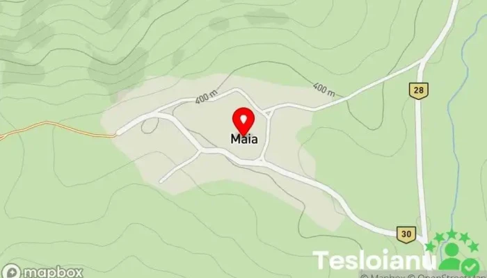hartă a Maia  în Maia