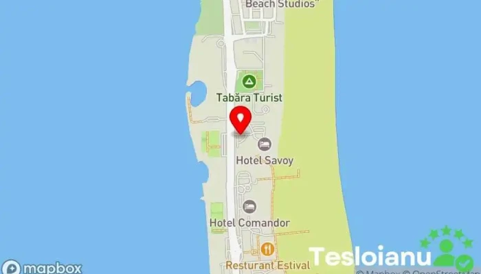 hartă a Mamaia  în Constanța