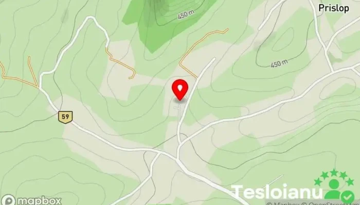 hartă a Mănăstire Română Unită (greco-catolică) Mănăstire în Prislop