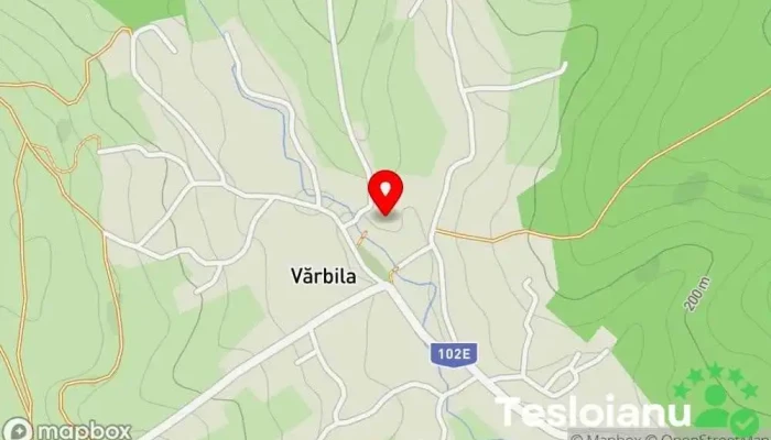 hartă a Mănăstirea Verbila Mănăstire în Vărbila