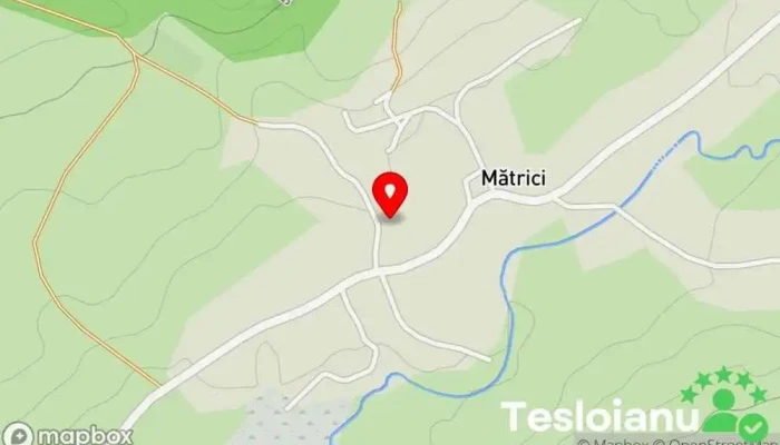 hartă a Mătrici  în Mătrici