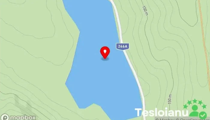 hartă a Moara Domnească Lac în 