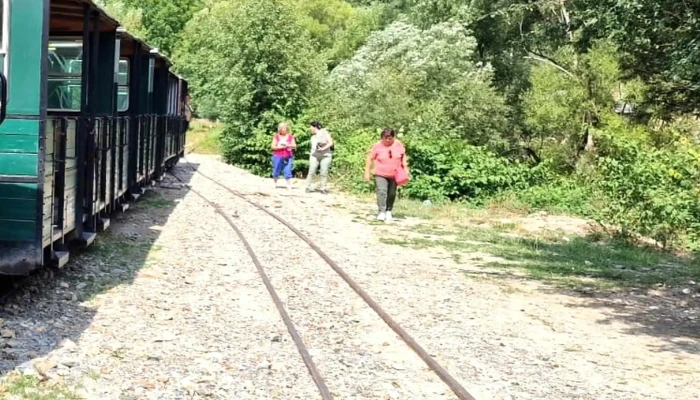 Mocanita Campeni Strada Boncești - Strada Boncești