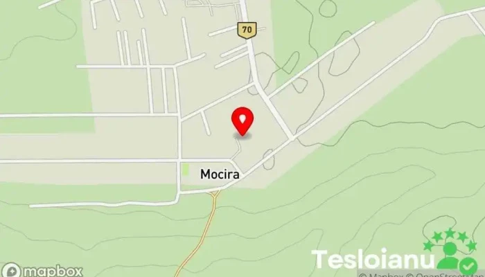 hartă a Mocira  în Mocira