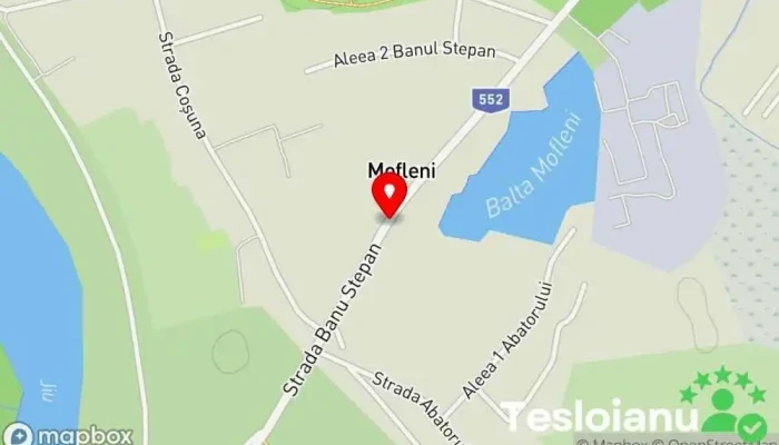 hartă a Mofleni Stație de autobuz în Craiova