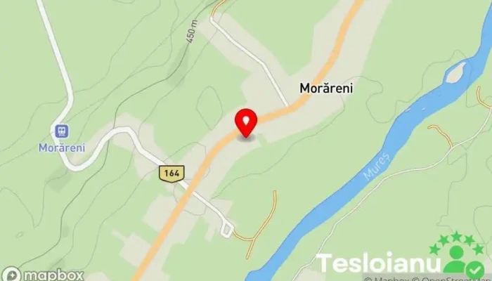hartă a Morăreni  în Morăreni
