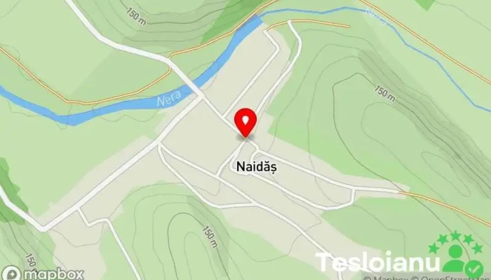 hartă a Naidăș  în Naidăș