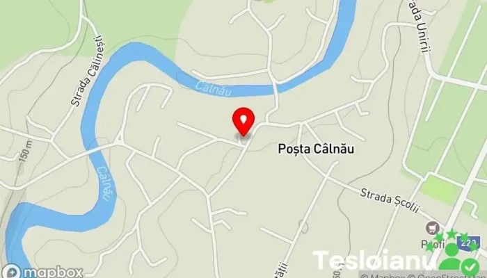 hartă a NECULA CONSTRUCT  în Poșta Câlnău