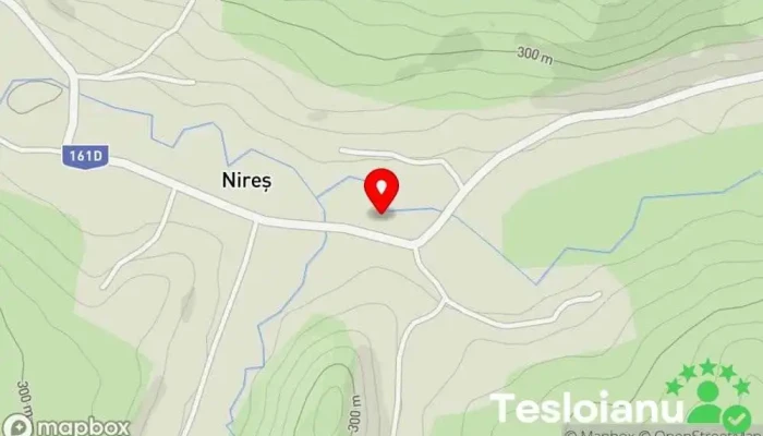 hartă a Nireş  în Nireş