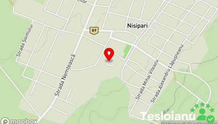 hartă a Nisipari  în Nisipari