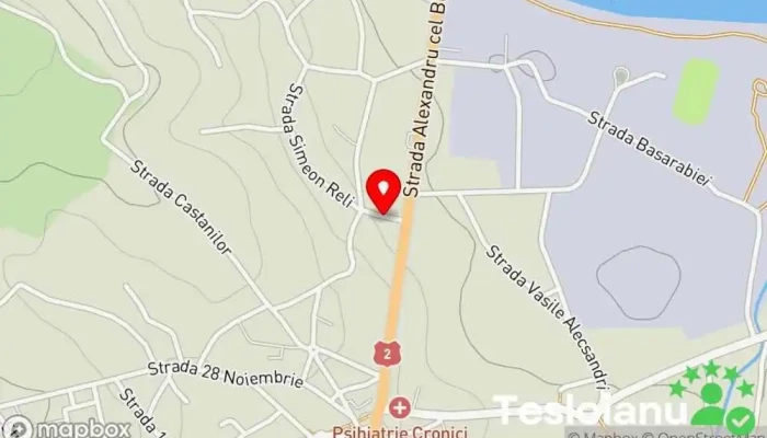 hartă a Nord garaj auto Servicii de transport în Siret