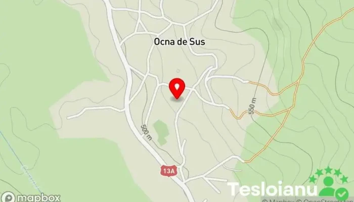 hartă a Ocna de Sus  în Ocna de Sus
