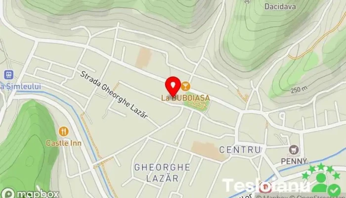 hartă a Ocolul Silvic Șimleu Silvaniei Serviciu forestier în Șimleu Silvaniei