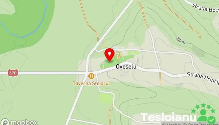 hartă a Oveselu  în Oveselu