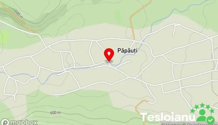 hartă a Păpăuţi  în Păpăuţi