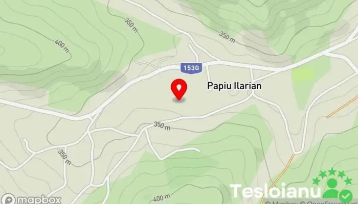 hartă a Papiu Ilarian  în Papiu Ilarian