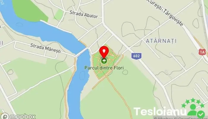 hartă a Parcul dintre Flori Parc în Buftea