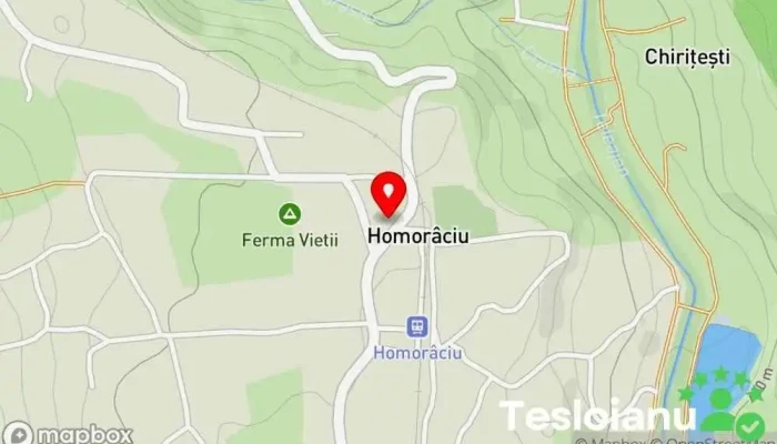 hartă a Parcul Homorâciu Parc public în Homorâciu