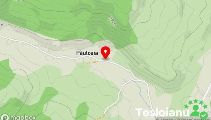 hartă a Păuloaia  în Păuloaia