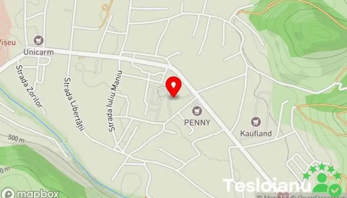 hartă a Pensiune Restaurant La Cassa Hotel, Restaurant în Vișeu de Sus