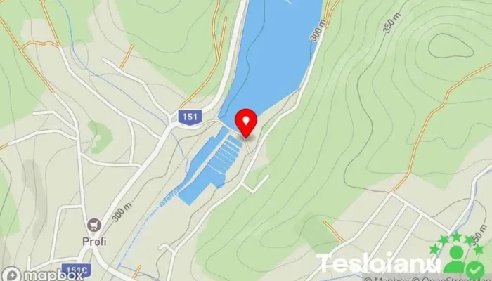 hartă a Pescăria Lac de pescuit în Zau de Câmpie