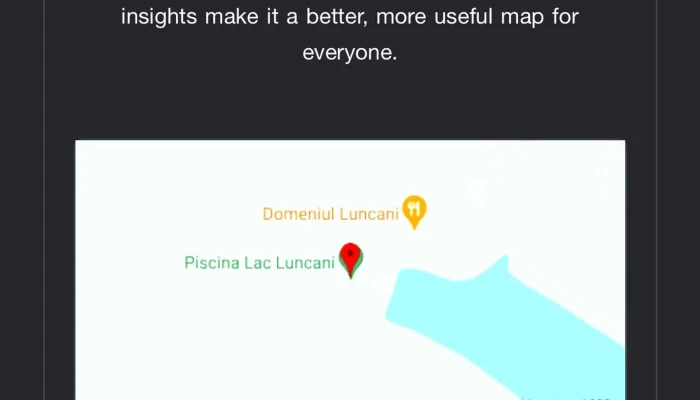 Piscina Lac Luncani - Luncani