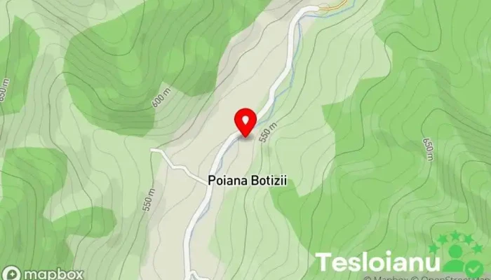 hartă a Poiana Botizii  în Poiana Botizii