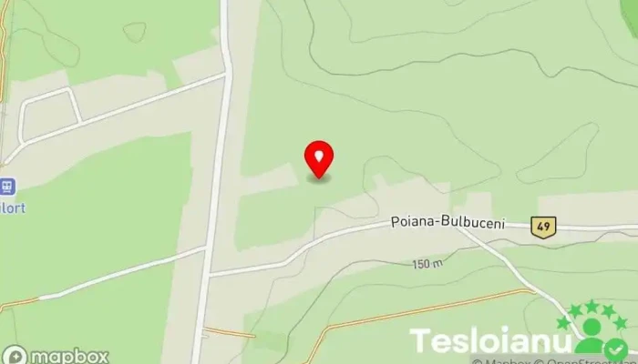 hartă a Poiana  în Poiana