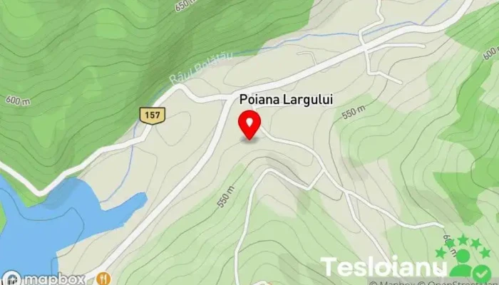 hartă a Poiana Largului  în Poiana Largului