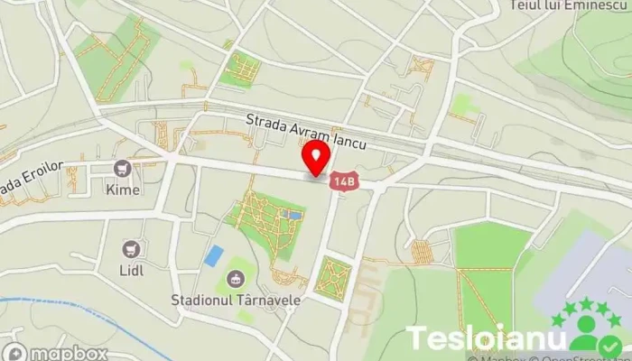 hartă a POLIŢIA BLAJ Poliția statală în Blaj