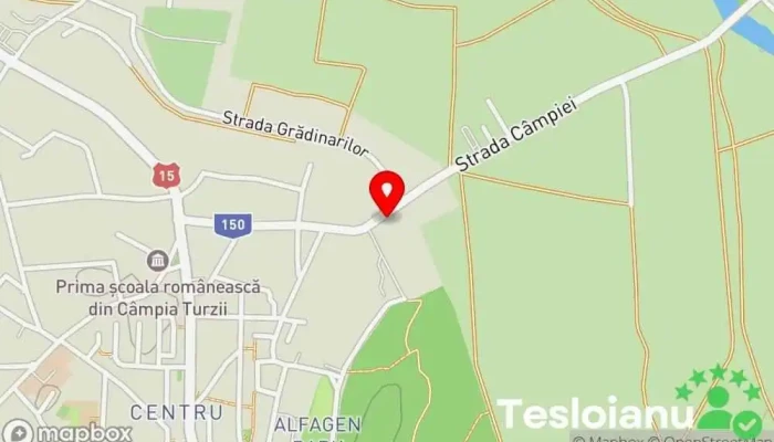 hartă a Poliția Câmpia Turzii Secție de poliție în Câmpia Turzii