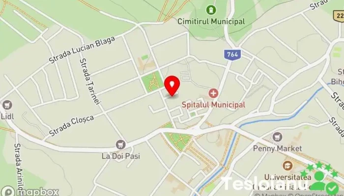 hartă a Poliția Municipiului Beiuș Secție de poliție în Beiuș