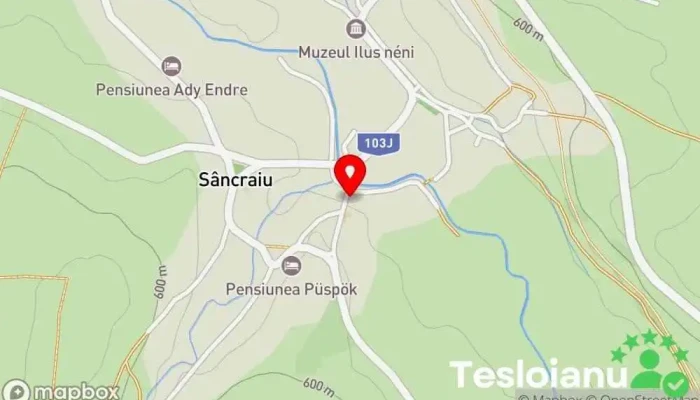 hartă a Postul de Poliție Sâncraiu Secție de poliție în Sâncraiu