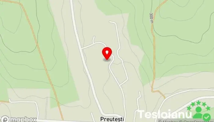 hartă a Preutești  în Preutești