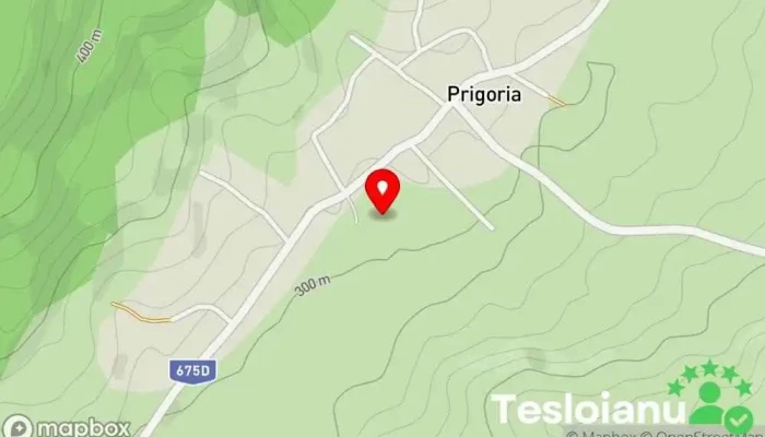 hartă a Prigoria  în Prigoria
